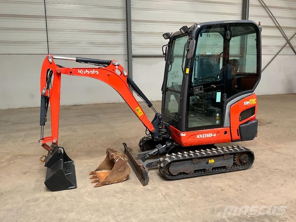 Kubota KX 018-4 小型挖掘机
