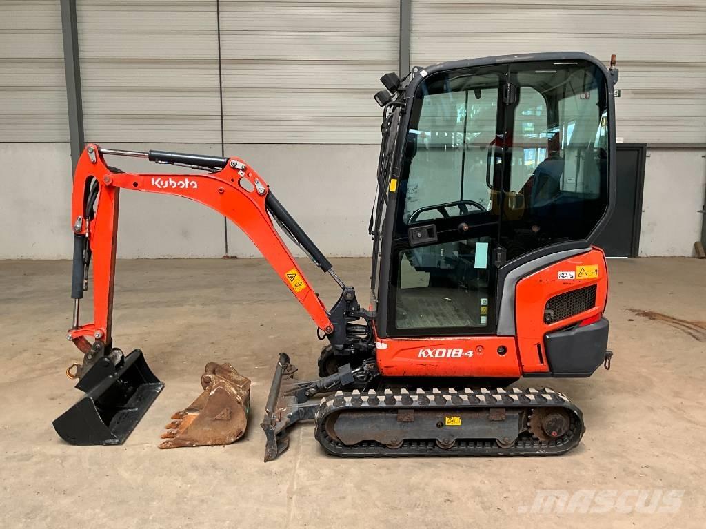 Kubota KX 018-4 小型挖掘机