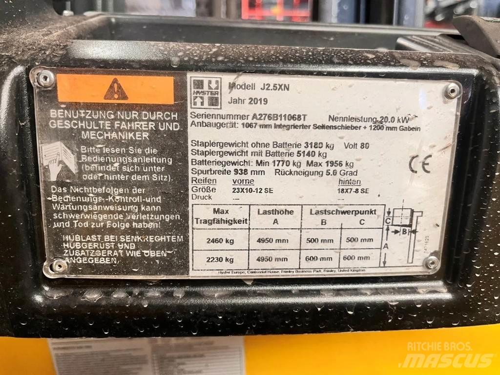 Hyster J2.5XN 电动叉车
