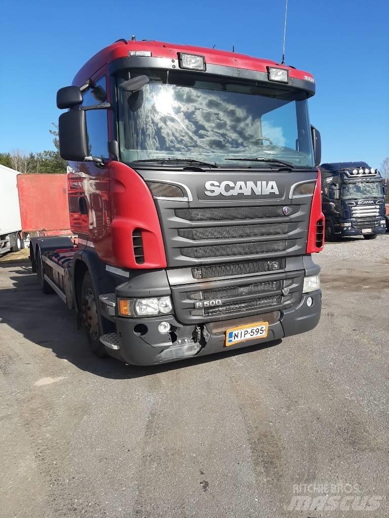 Scania R 500 平板车