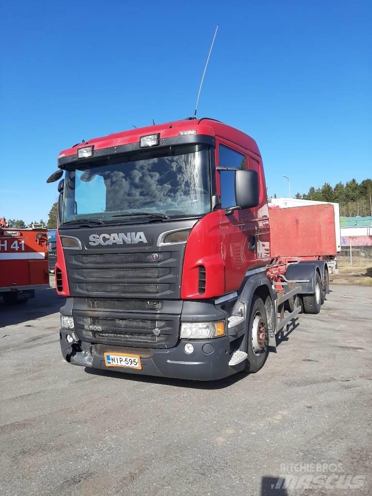 Scania R 500 平板车