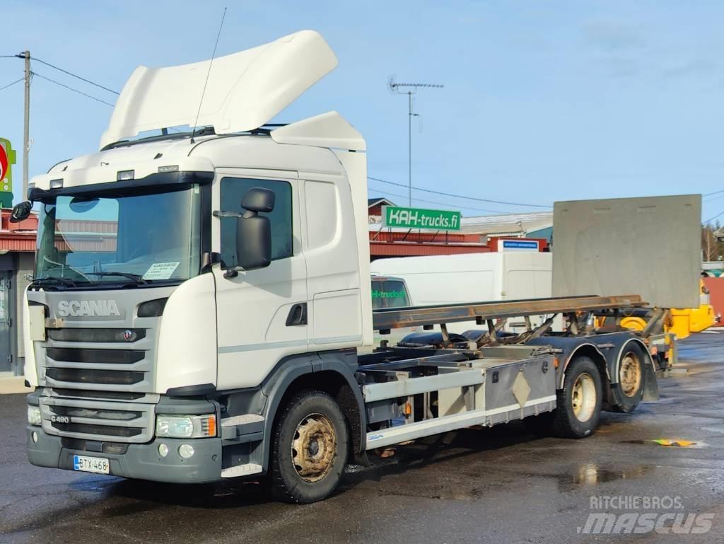 Scania G 490 集装箱叉车