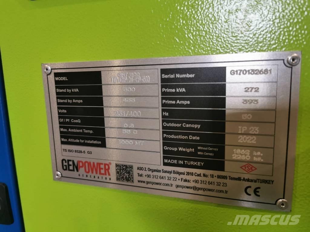 Genpower GNT 300 柴油发电机