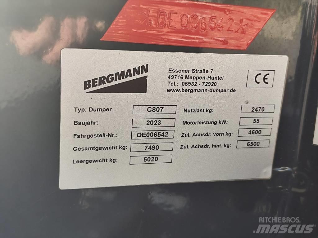 Bergmann C 807 S 铰接式自卸车