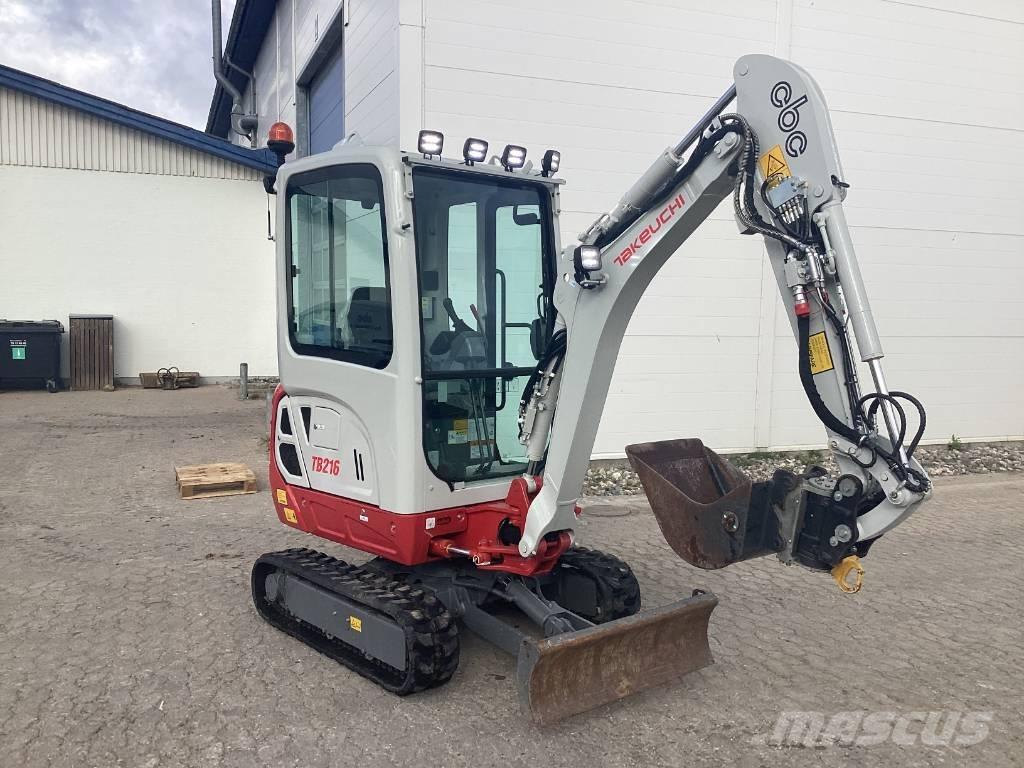 Takeuchi TB 216 小型挖掘机