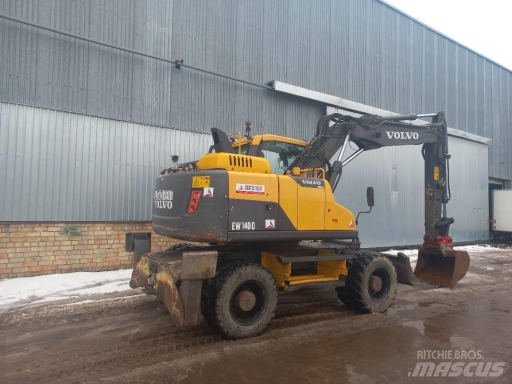 Volvo EW 140 D 轮式挖掘机