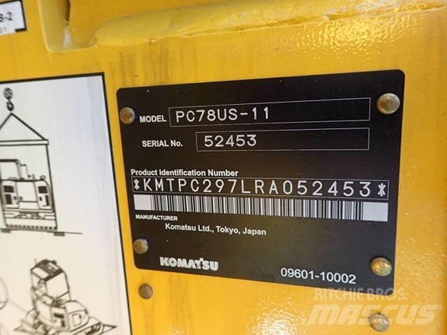 Komatsu PC78US-11 履带挖掘机