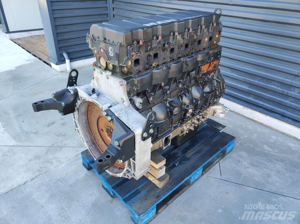 MAN D3876 640 hp 发动机