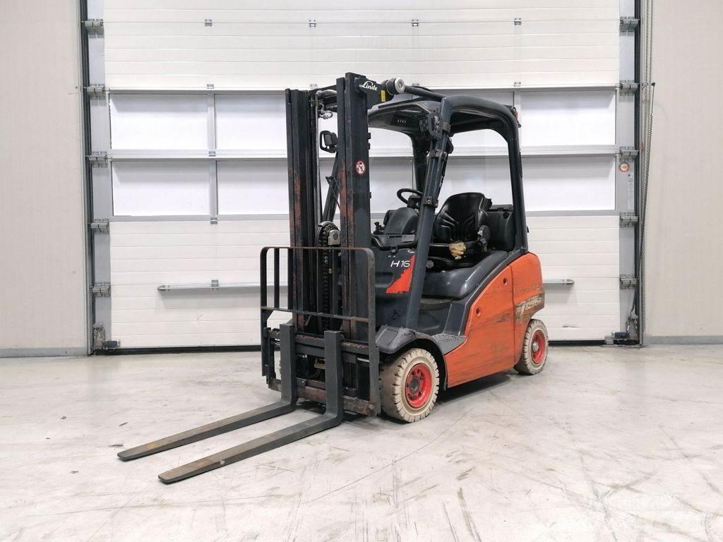 Linde H16T-01 天然气叉车