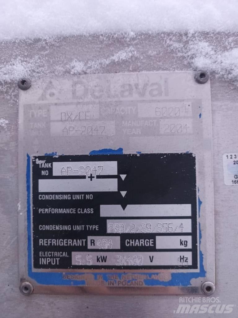 Delaval DX-CE 奶制品存储设备