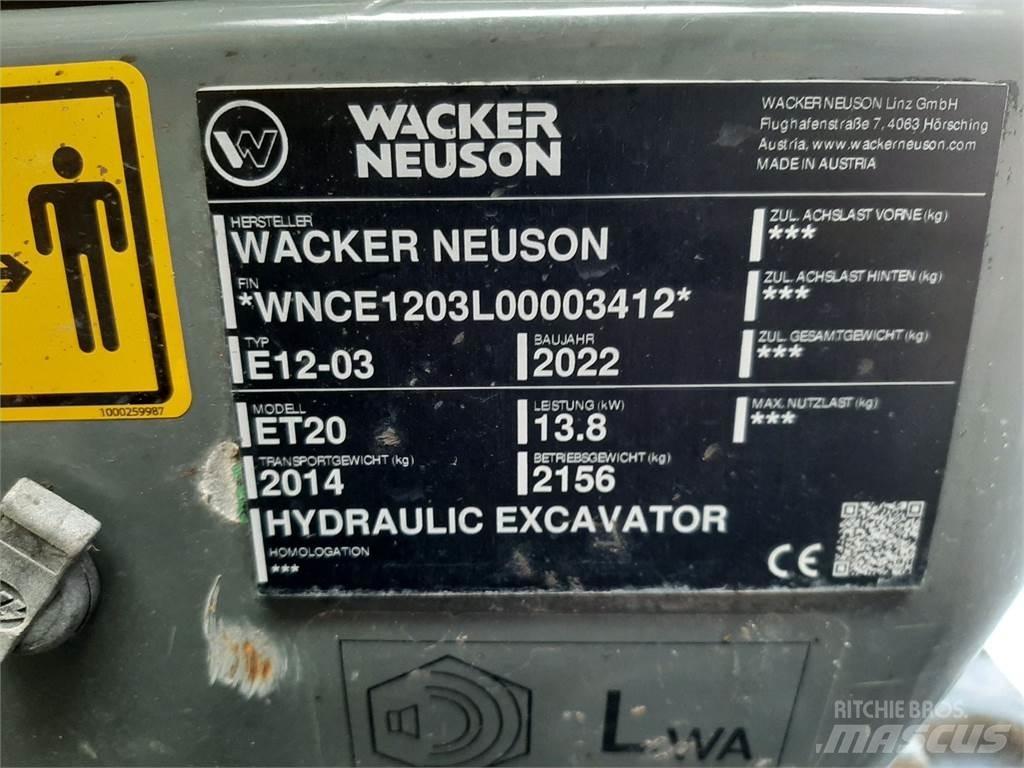 Wacker Neuson ET20 履带挖掘机