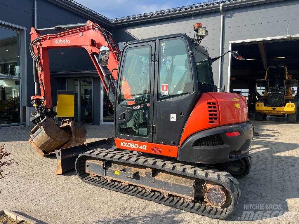Kubota KX 080-4 中型挖掘机