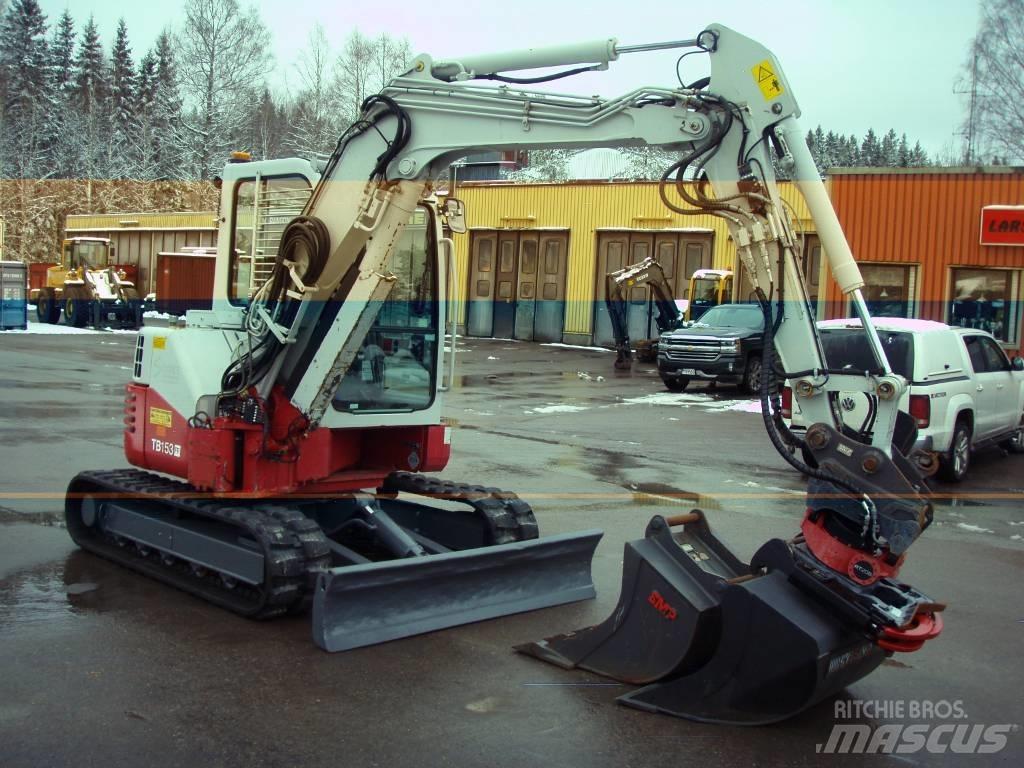 Takeuchi TB153FR 小型挖掘机