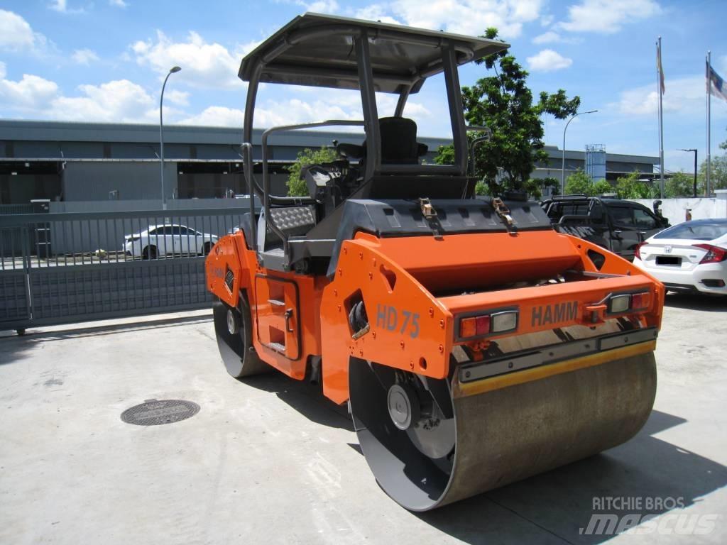 Hamm HD 75 双轮压路机