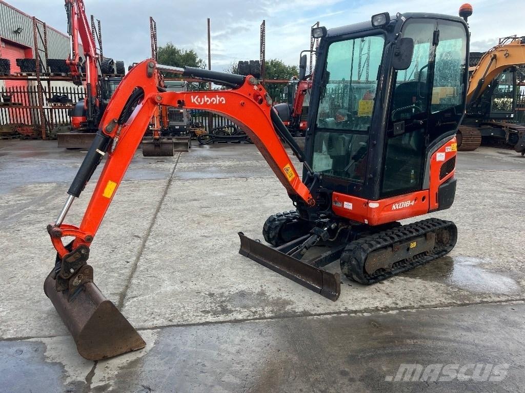 Kubota KX 018-4 小型挖掘机