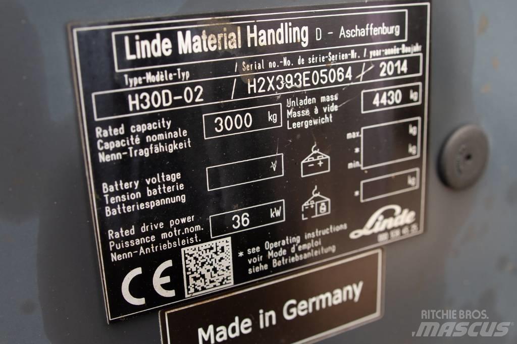 Linde H30D-02 柴油叉车