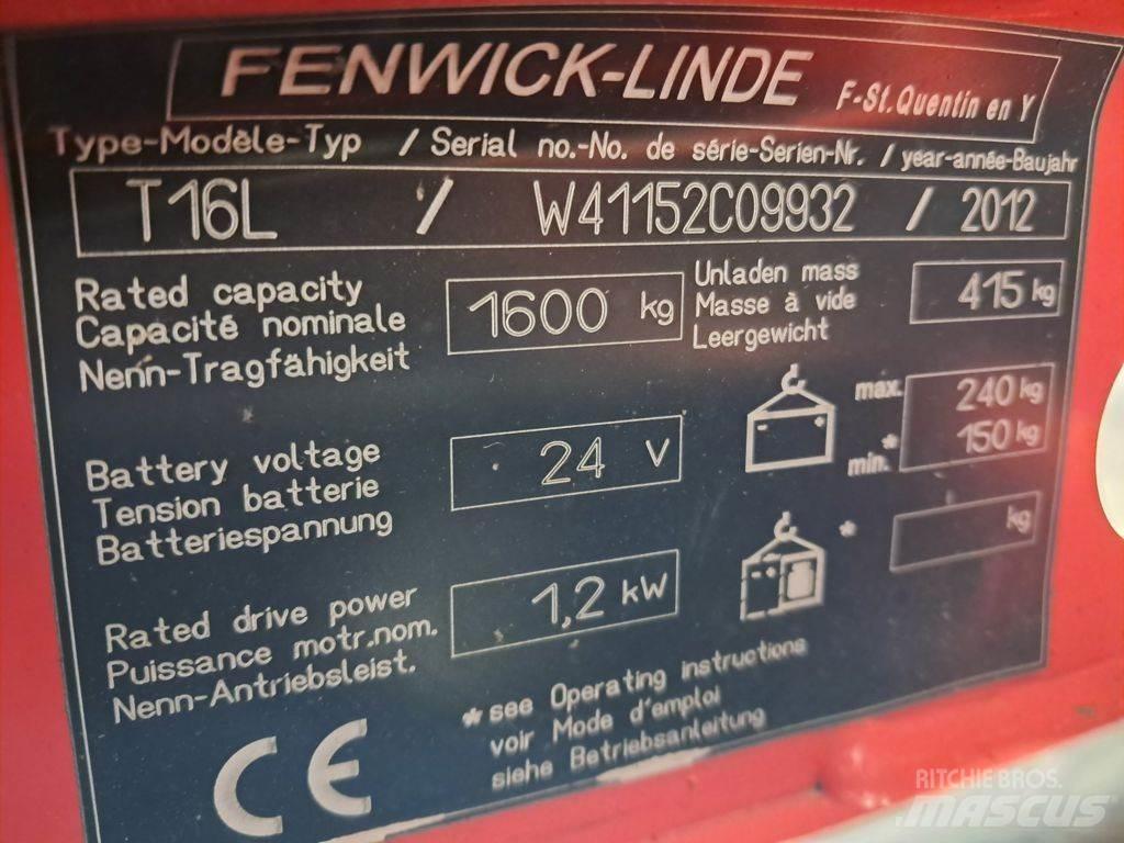 Linde T16L 手摇升降机