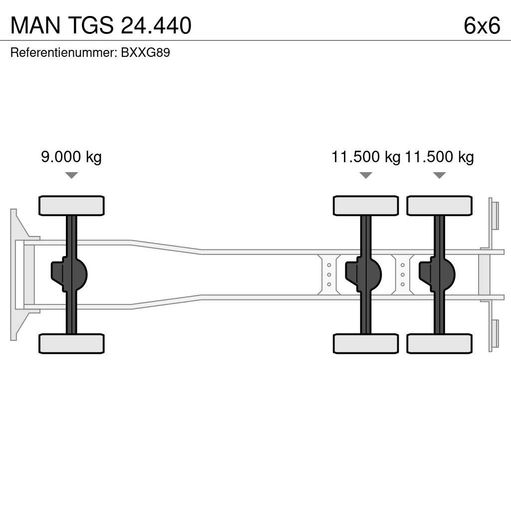 MAN TGS 24.440 工程吊钩车
