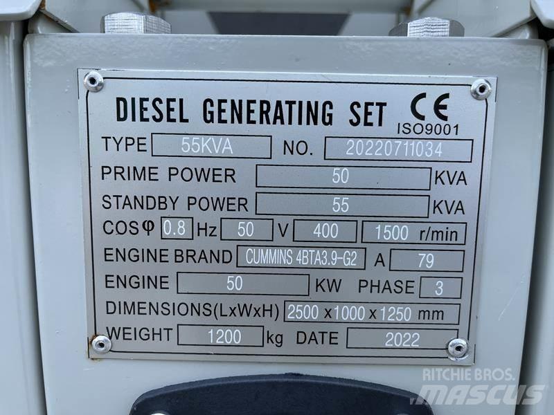 Cummins 55 kVA 柴油发电机