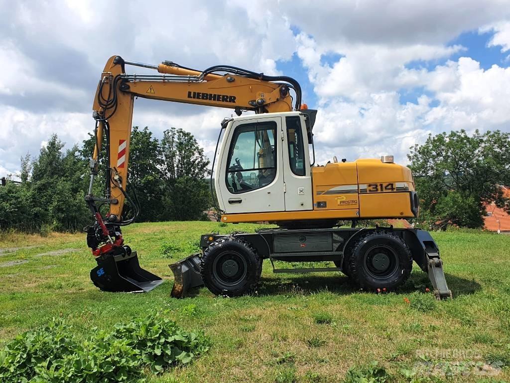 Liebherr A314 轮式挖掘机