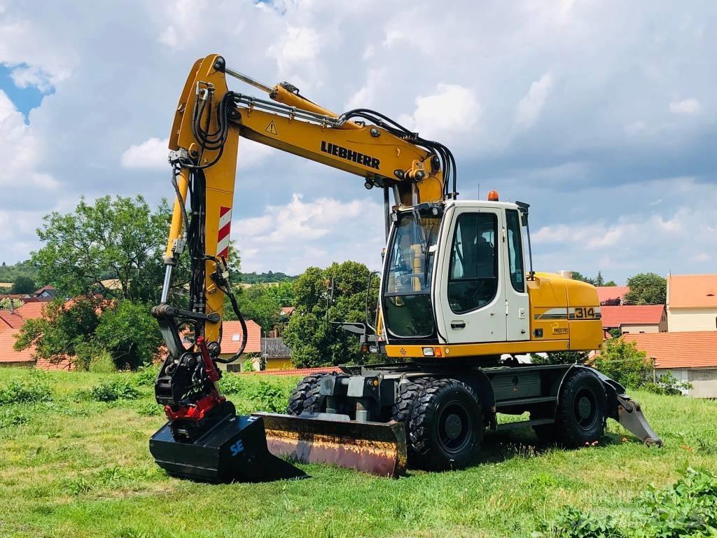 Liebherr A314 轮式挖掘机