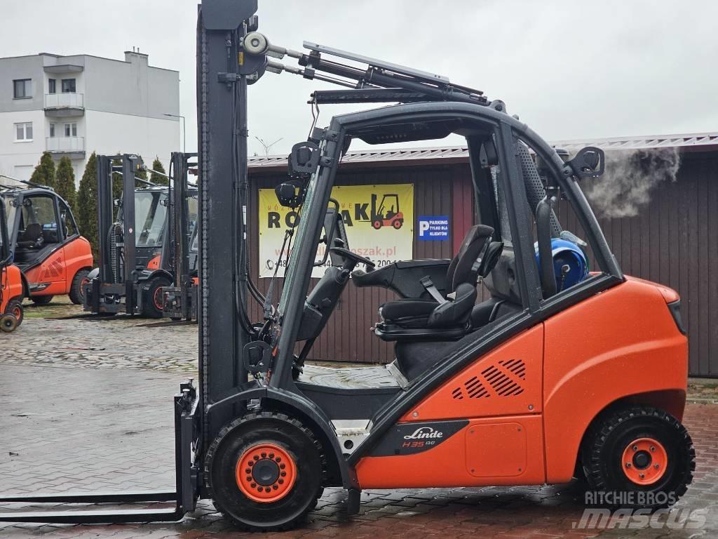 Linde H35T-02 天然气叉车