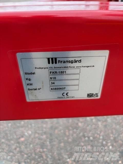 Fransgård FKR 1501 牧场割草机和切顶器