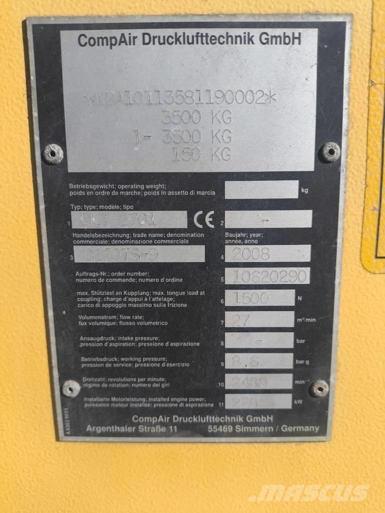 Compair DLT2701 压缩机