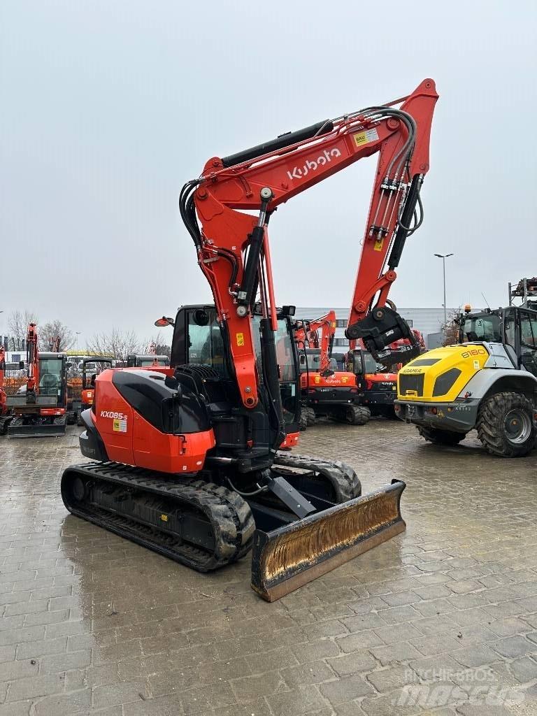 Kubota KX 085-5 2PGL 中型挖掘机