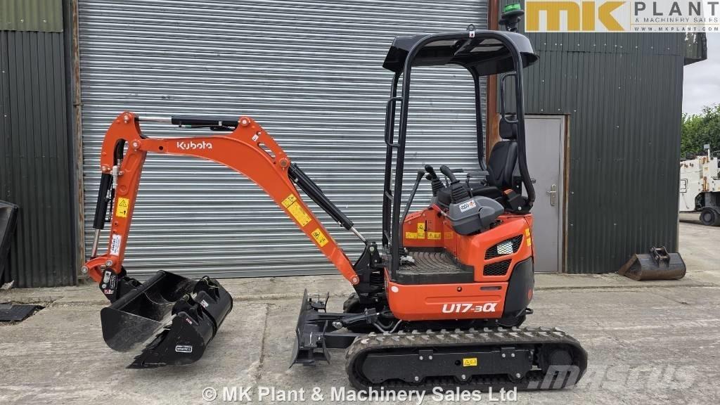 Kubota U 17-3a 小型挖掘机