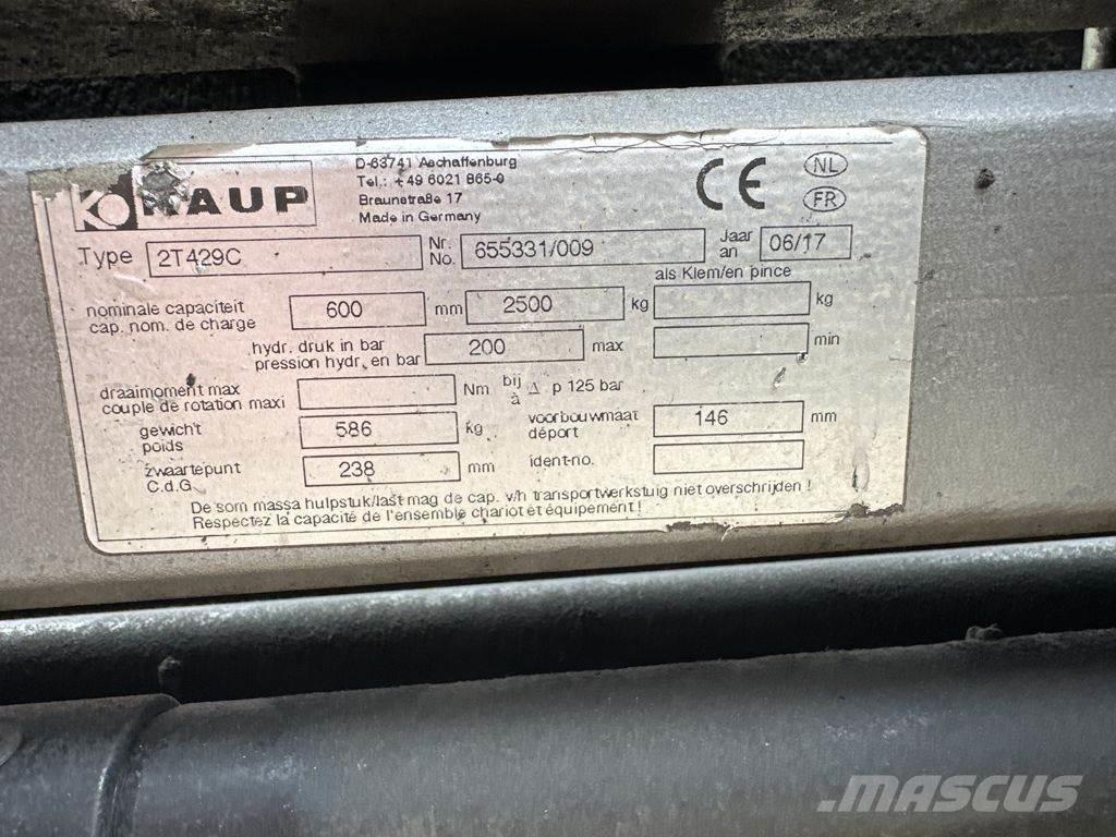 Kaup 2t429C 货叉