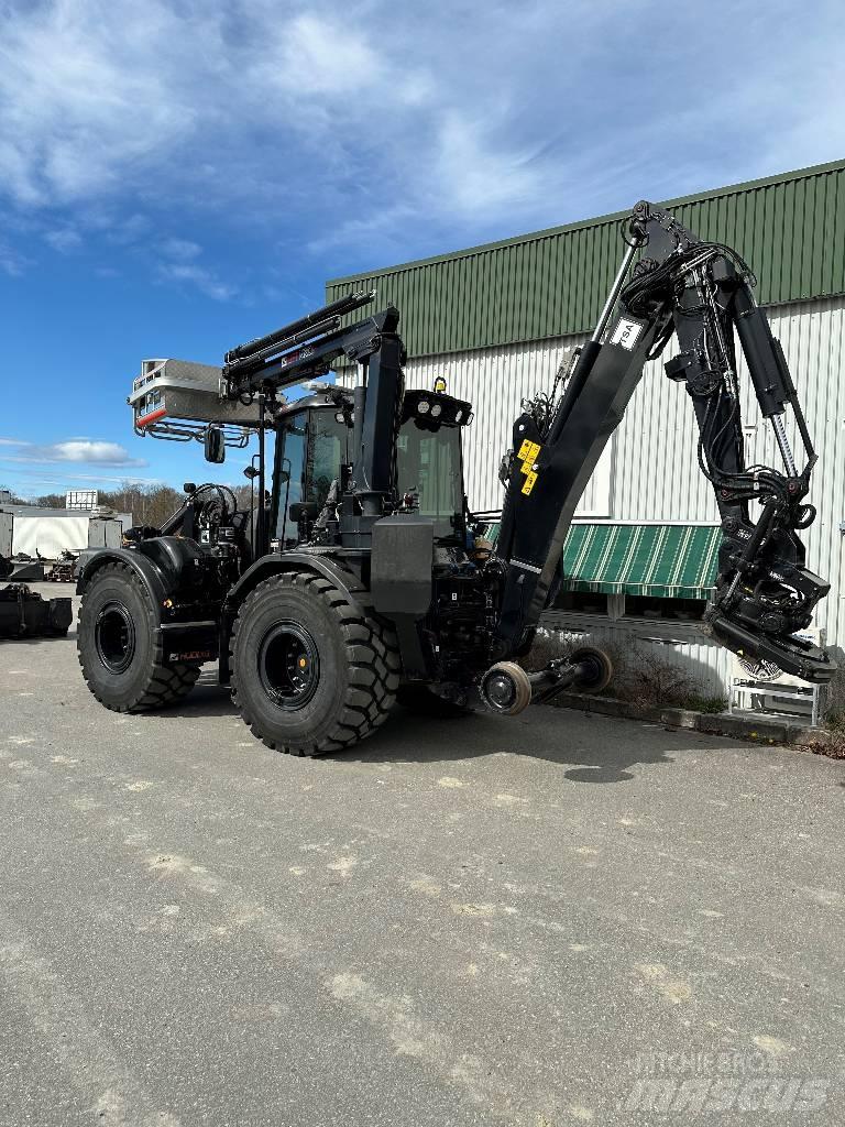 Huddig 1260D Rail 反铲装载机