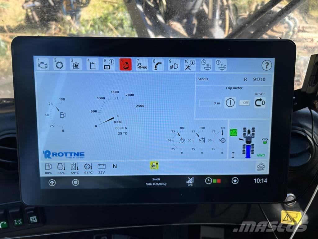 Rottne H21D 收割机