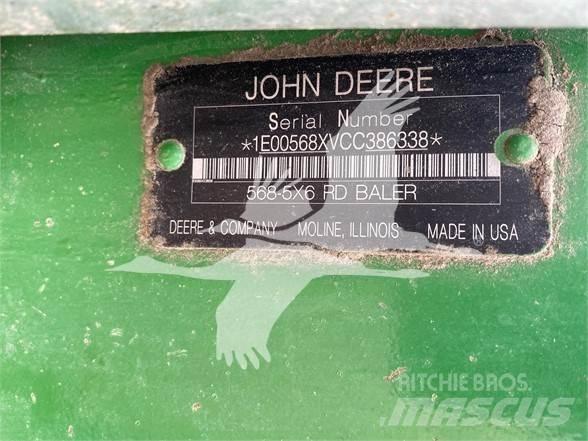 John Deere 568 圆捆打捆机