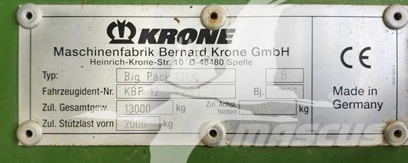 Krone BP12130 方捆打捆机