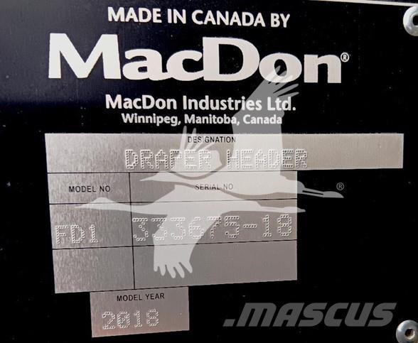 MAC DON FD145 联合收割机头