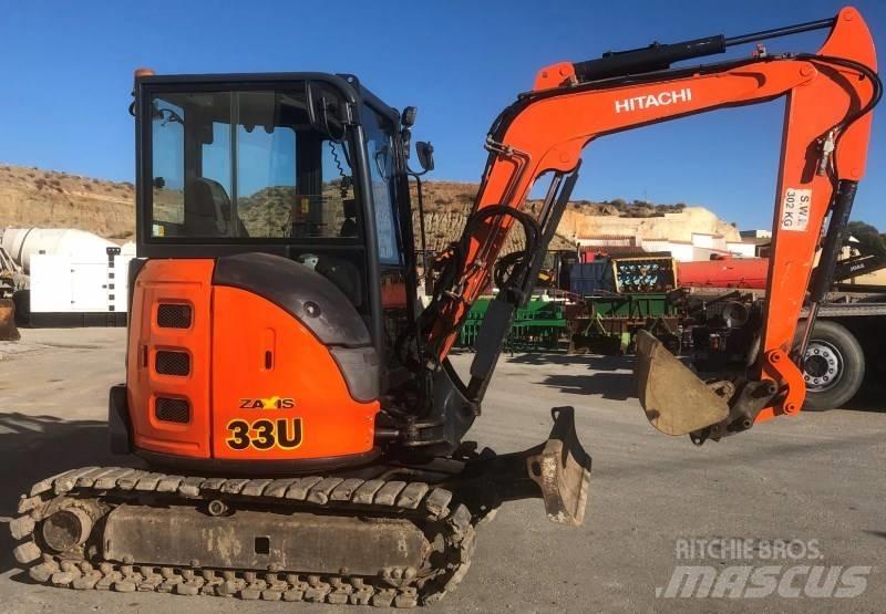 Hitachi ZX 33 U-5 A 小型挖掘机