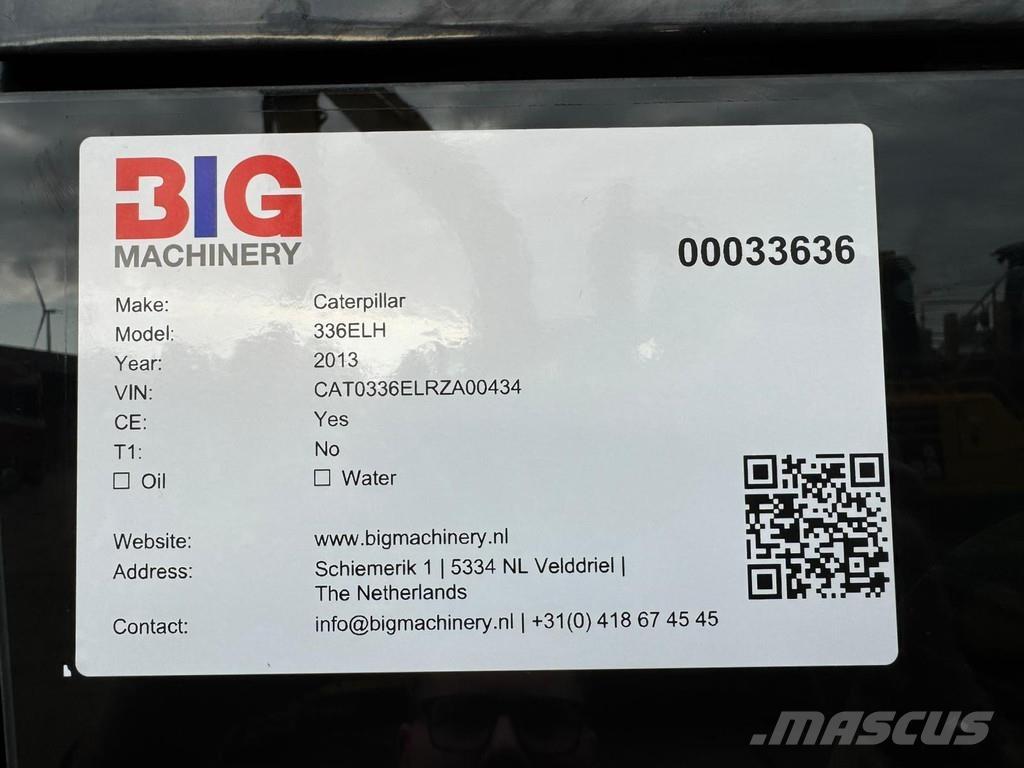 CAT 336ELH 履带挖掘机