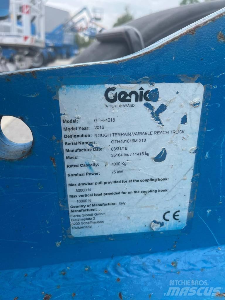 Genie GTH 4018 伸缩臂叉装车|叉装车