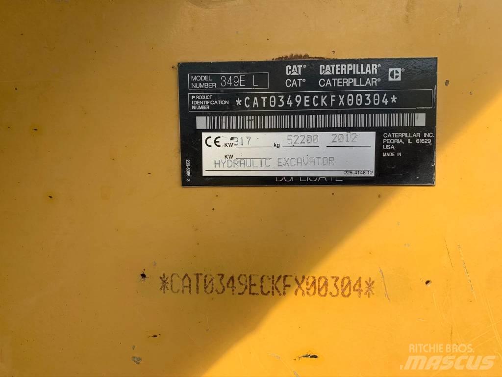 CAT 349 E 履带挖掘机