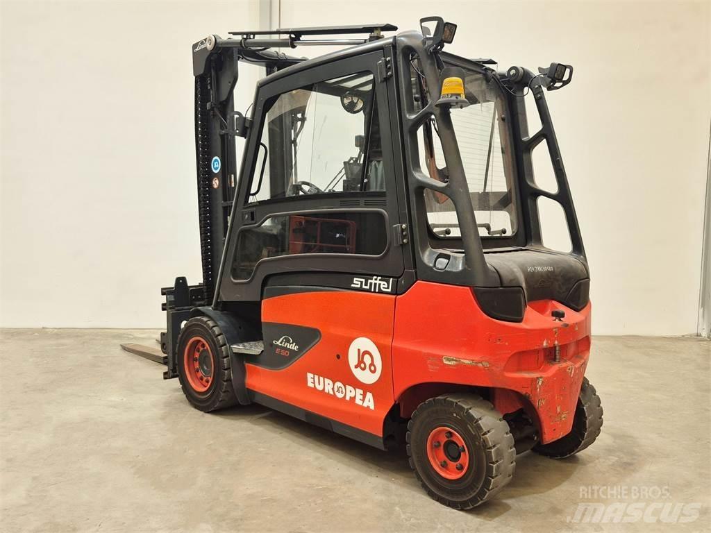 Linde E50HL 01 600 电动叉车