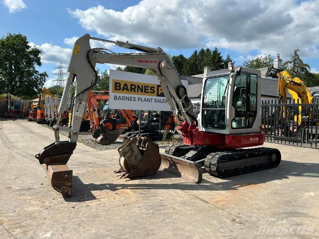 Takeuchi TB 153 FR 中型挖掘机