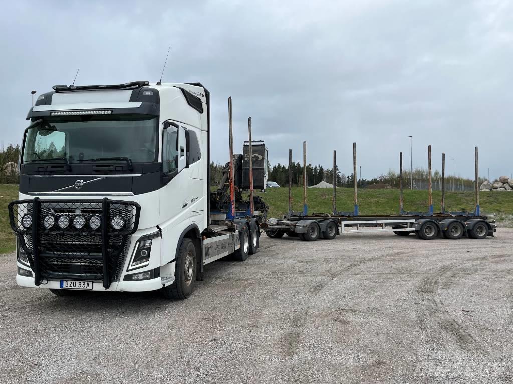 Volvo FH16 650hk 木材运输车