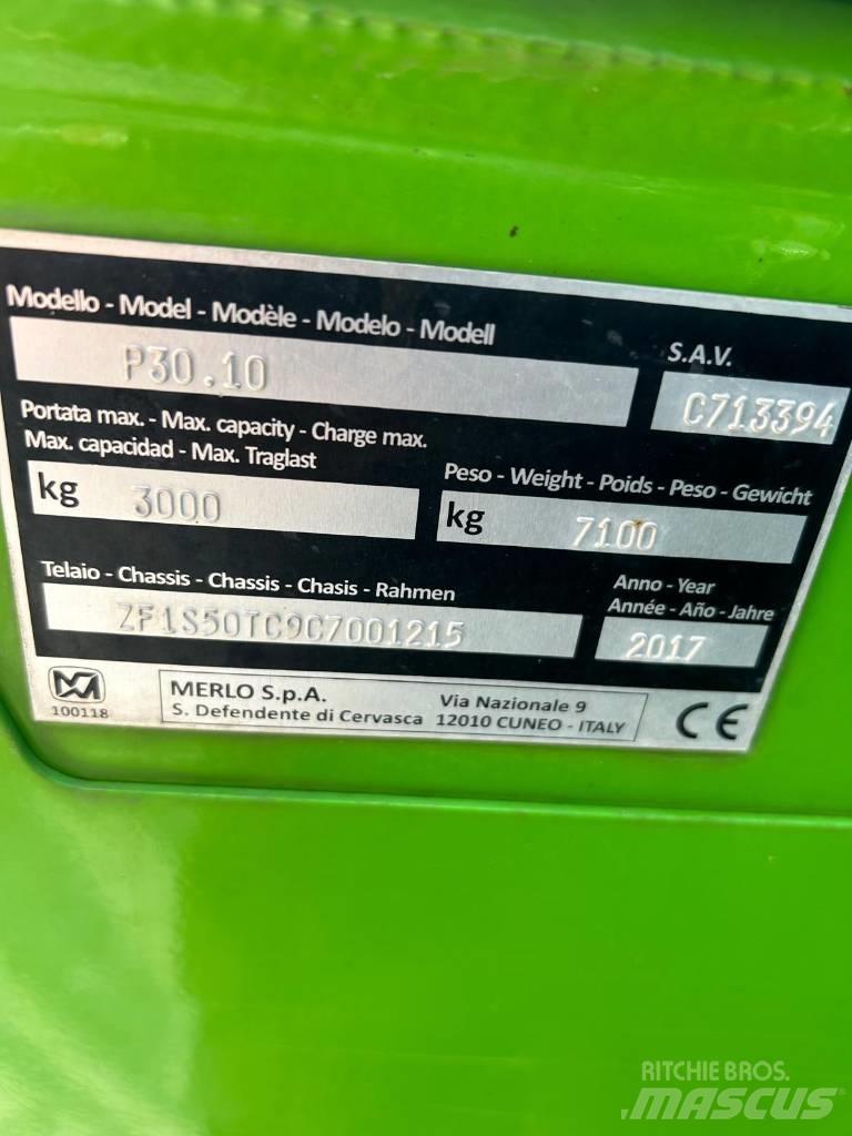 Merlo P30.10 伸缩臂叉装车|叉装车