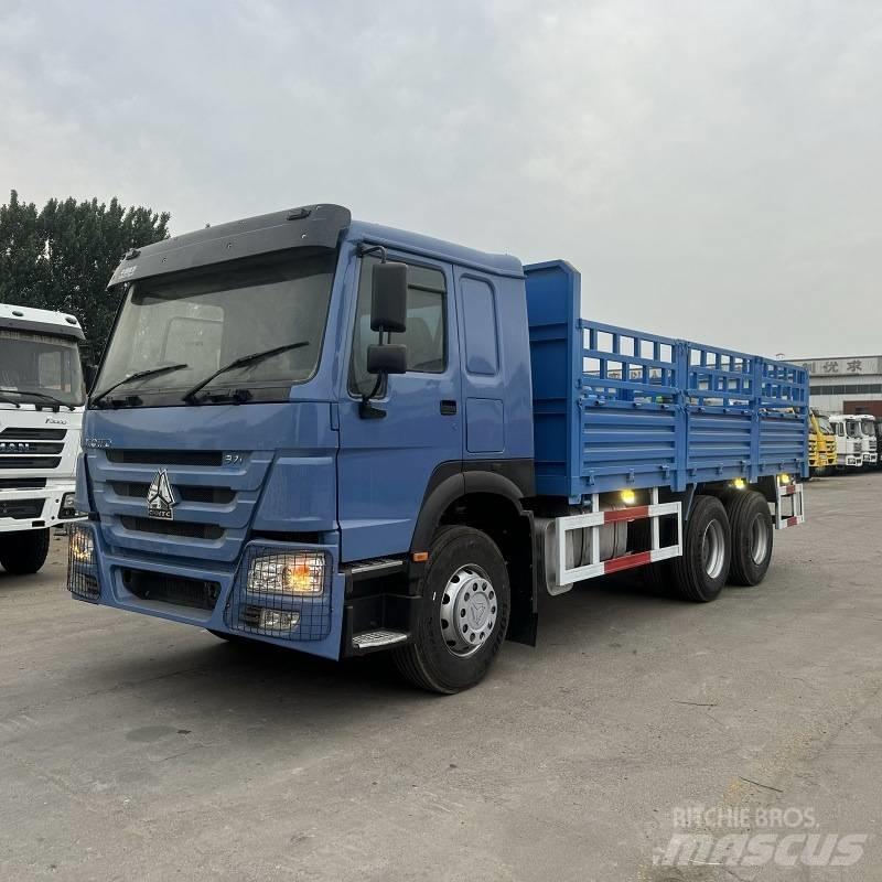 Howo 371 平板栏板货车