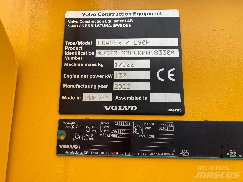 Volvo L90H  / L 90 H 轮式装载机