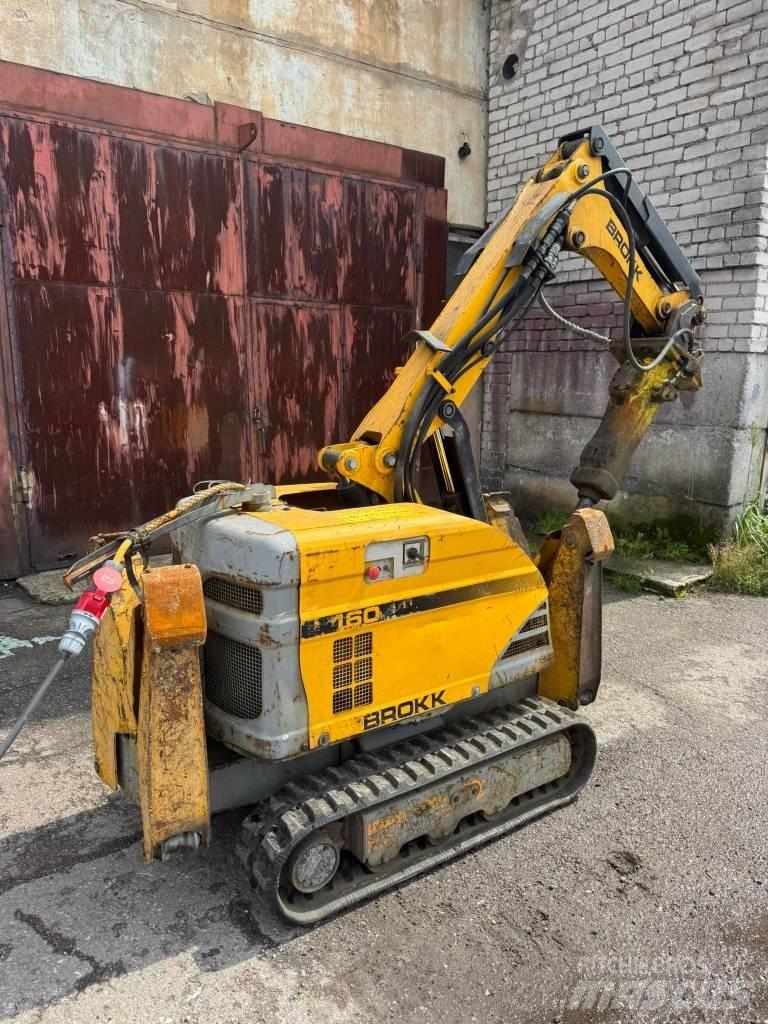 Brokk 160 组装挖掘机