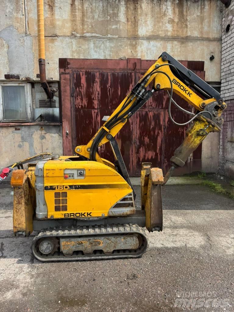 Brokk 160 组装挖掘机