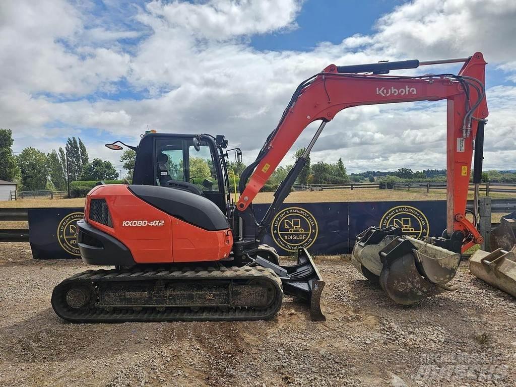 Kubota KX080-4 特种挖掘机