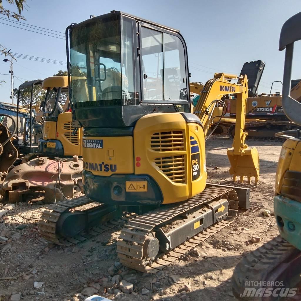 Komatsu PC 30 MR-3 小型挖掘机